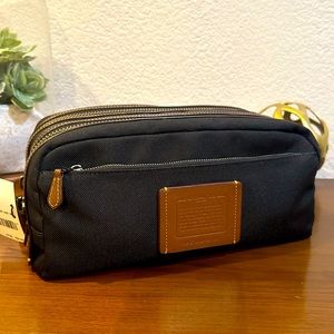 Coach Cordura Double Zip Dopp Kit/Travel Bag -  32183 - NWT